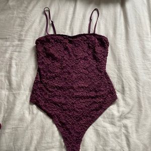GARAGE lace bodysuit M